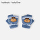Bala Bala One Children's Gloves Boys' Rugby Doll Flip Cover New Year's Warm and Comfortable