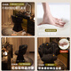 Menile Light Luxury Makeup Chair Home Cloakroom Dressing Stool Starry Sky Dressing Stool Girls Bedroom Rotating Makeup Chair Rotating Model Black Starry Breath + Pillow