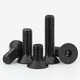 
Sakura 10.9-level high-strength hexagon screw black countersink flat head screw flat cup bolt screw DIN7991 M3*12200 full teeth