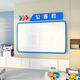 Jinfu Promotional Board Bulletin Board Office Bondage Mur Mur Decoration Corporate Team Culture List Honor Affichage Magnétique Soft Whiteboard 3879A