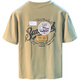 JEEP SPIRIT summer high-end short-sleeved men's new 2025 trendy printed T-shirt top high-spin Xinjiang cotton loose t-shirt black [JSW9906] M suitable for 90-108Jin [Jin equals 0.5 kg] wear