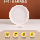 Rice husk disposable dinner plate food grade thickened high temperature resistant dish dish household high-end biodegradable 8-inch round dish/dish (deep plate) 50 pieces