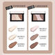 Dream Diary Xiaoyu Begonia Same Style Contouring Palette Highlight Shadow Contouring Nose Shadow Matte 3 pieces
