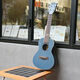 Andrew (ANDREW) ADL ukulele beginner entry-level student 23-inch ukulele children's veneer small guitar blue 23-inch full peach blossom core blue lover + gift bag + plus