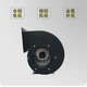 Dedong (DEDONG) fan DE12590w multi-wing centrifugal fan air-refrigeration cooling fan single three-phase 30w/45w DE300 motor