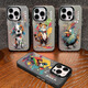 Freshly available Apple 15 promax mobile phone case new iPhone 14 high-end sense 13pro zodiac signs 12 New Year 1 IMD-texture black-TDL dragon energy sky A13795 iPhone 15