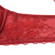 Ordifen [Offre spéciale de compensation] Sous-vêtements pour les femmes sans anneaux en acier, soutien-gorge en dentelle respirant, petits seins rassemblés et récupérer la tasse de poitrines secondaires, Rose Dark Rose XB1502 75A