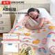 Gold No. 100% cotton Class A antibacterial six-layer gauze towel quilt baby gauze blanket summer quilt blanket Rainbow Bear 1.2*1.5M