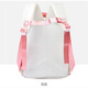 Neue Kindergarten Cartoon Schoolbag Leichte Babybelastung Reduktion Mädchen Rucksack Netter Kinder-Rucksack JD-8023# Pink Coin Brieftasche