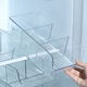 Yonghuan Kühlschrank Aufbewahrungsbox Frische Speicherbox Schublade Typ Transparentes Gewürzflaschen -Glas Obst und Gemüse unterteilt in Lagerung und Sortierung 4877 Seite U Transparent Korb mittelgroßen Kühlschrank Pt Pt