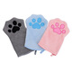 Pet towel glove type dog special quick-drying absorbent cleaning towel cat bath towel pet supplies blue 22*15cm (single pack)