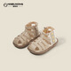 BOE [Offizielles Flaggschiff] OCC Girls 'Schuhe Baby Kleinkinderschuhe Neue Sommersandalen Hochtop Kinderrolle 9866 Beige 15 Fabrikbestellpreis-19 Ganze (120 Paare)