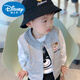 Disney children's vest spring and autumn new boys casual vest jacket top waistcoat 2025 summer style baby horse gray zipper vest 130
