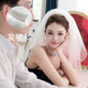 
BIOSSANCE veil proposal veil collar veil proposal photography props registration wedding headdress bride wedding veil hairpin hairpin hair comb style