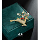 Quamer7do Christmas Pearl Elk Brosche für Frauen High-End Exquisite Pullover Bouquet Modeanzug Pin Accessoires Geschenk Golden Pearl Elk