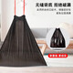 Thickened drawstring garbage bag, household portable black large kitchen automatic closing cleaning plastic bag, affordable, 2 rolls of colorful drawstrings, 30 pieces in total (45*45cm)