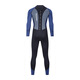 Sharkono men's one-piece wetsuit hot-selling men's warm thickened long-sleeved wetsuit swimming surfing snorkeling winter swimming 3MM (MF302) S