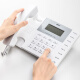
Telephone, Office Telephone Landline 2025 New Wired Fixed Caller ID Home Landline Home 13567 Fashionable Model [Elegant Black] Get 2 meters of telephone cable