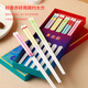 Tang Zong Copsticks, Blocking Color Blocking Fresh Ceramic Bopsticks 5 paires, repas en cinq couleurs, une paire pour une personne, anti-glissement et résistance à haute température C3291