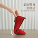 Zhr zapatos individuales para mujeres estilo ballet de primavera y verano frijoles suaves suaves zapatos de mujer temperamento de huevo de huevo zapatos de mantequilla ah679 rosa 36