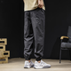 
Manny Viamon quick-drying casual pants for men's summer thin 2025 new loose large-size American sports Harem pants trendy brand 9903 black S (suitable for 100-120Jin [Jin equals 0.5 kg])
