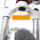 Riese Schlammentfernung/Kotflügel vorne und hinten 27.5 Mountainbike -Wasserdichtungszubehör ATX830/777/660 Vorder- und Hinter -Set (Standardmodell)