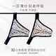 Banfishi men's thong triangle low-waist underwear lace sexy ultra-low breathable half-pack stretch leopard print briefs personality orange + beige M 100-120Jin Jin equals 0.5 kg