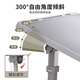 Yiwei (EIEV) bed computer desk desk foldable small table laptop stand lazy person can lift dormitory student bay window table gray-card slot-non-slip tray 70*46cm