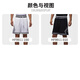 Jordan男乔丹 网眼透气 Dri-FIT速干 五分裤 运动短裤HF9911-010黑白2XL