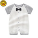 G.DUCKKIDS婴儿衣服夏季满月男宝宝连体衣新生儿哈衣爬服薄款包屁衣1岁夏装 印粉萌妹短袖P691 36cm 59c