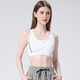 Camel Sportsweste Frauen tragen schöne Running Bra Yoga Training Fitness -Kleidung Unterwäsche J0S1Q9905, Pure White, Frauen m