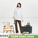 KOLON SPORTTravel series comfortable multi-pocket splicing shuttle weaving jacket jacket for women casual versatile comfortable and simple CR L
