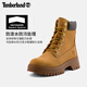 Timberland Official Kick-Start Chaussures pour femmes, grosses bottes jaunes, haut haut, semelle épaisse, augmenter la hauteur et les éclaboussures d'eau A6GCF A6GCF754 / Couleur de blé 36