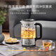 SUPOR health kettle tea making kettle tea kettle large capacity microcomputer intelligent control thermal insulation tea kettle 316L stainless steel electric kettle tea steamer office home SW-12C10