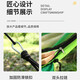 Huiyi outdoor mosquito-proof anti-rolling single double hammock adult camping with mosquito net swing widened and larger speed opening double mosquito net military green