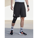 Pantalones de hombres adidas shorts 2025 Summer Nuevos pantalones deportivos tejidos transpirables capacitación de fitness de secado rápido pantalones casuales pantalones de cinco puntos HC9737 Black L