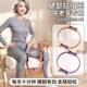 Pilates resistance circle leg muscle strength for middle-aged and elderly people, inner thigh clamping leg limbs yoga training equipment //. Upgraded blue - resistance about 8KG