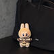 Labubu doll clothes Labubu sits on the party trendy toys Macaron glue doll pendant pure handmade 17cm doll clothes Mint green pleated skirt does not contain babies