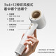 Kangfu high-speed hair dryer hollow leafless Valentine's Day gift for home use with high power and high wind for girlfriend plasma white + stand Kangfu F9 plasma + magnetic air nozzle