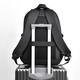 Sac à dos pour les entreprises pour hommes faisant un sac à dos pour le sac d'ordinateur portable du sac de voyage de grande capacité pour femmes 15.6 Étudiantbag étudiant Black [STRAP RENFORCEMENTS + TISSAUX IMPHERPORT]
