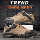 Zapatos de protección de mano de obra de camello de región occidental (Vancamel) para hombres soldador de placa de acero de acero anti-sheshing y anti-Punteuro de acero soldador de acero aislado de cuatro temporadas Sitio de construcción transpirable Trabajo de una marrón anti-áspero y anti-shinging y anti-shessing y resistente al desgaste, cuatro temporadas 40 40 40