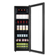 Royalstar ice bar refrigerator European style constant temperature wine cabinet hotel home living room refrigerator mini small single-door office fresh display display sample tea beverage cabinet first-class energy efficiency 178L refrigeration + micro-freezing + blue light + wine rack