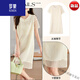 ROMON (ROMON) high-end super beautiful niche design short-sleeved dress for women new summer light-climbed style small tall skirt High-end brand + apricot color + top ten women's clothing brands M