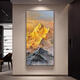 Rizhao Jinshan Entrée Entrée Peinture décorative moderne Corridor de salon simple moderne peinture peinture de texture haut de gamme Murale de 40x80 cm