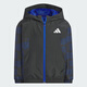Adidas Children's Clothing 25 Autumn Boys' Woven Jacket Thin Children's Mesh Lined Water-Repellent Sports Hooded Jacket KC5986