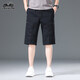 
International Xiqi Classic Car Pure Cotton Working Shorts Men's Summer New Thin Loose Straight Cropped Pants Casual Sports Pants Men 9859 Khaki 10XL l100-120Jin [Jin equals 0.5 kg]