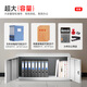 Zhongwei (ZHONGWEI) steel single-section file cabinet, office cabinet, low cabinet, financial voucher iron cabinet, information cabinet, small iron cabinet, lockable storage cabinet