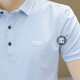 SEPTWOLVES short-sleeved T-shirt men's 2025 summer new style lead polo. shirt Korean fashion clothes men 1301 black M 90-105Jin [Jin equals 0.5 kg]