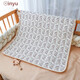 Urine cushion baby can wash water in summer urine cushion baby can wash waterproof and breathable baby can wash cotton all seasons 70*100cm [Don't be afraid of leakage] Hibiscus flower