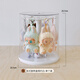 MESHD labubu pendant display box rotating transparent labubu plush doll doll hand-made blind box storage display stand